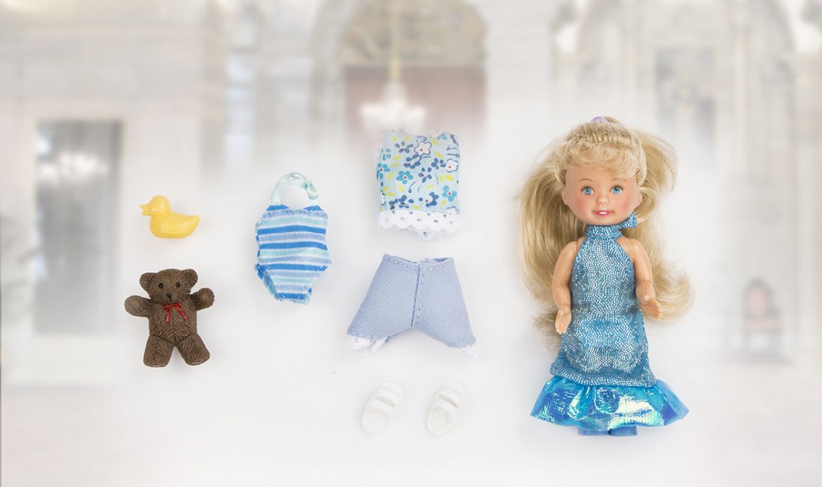 

Игровой набор Paula - Модница, синее платье