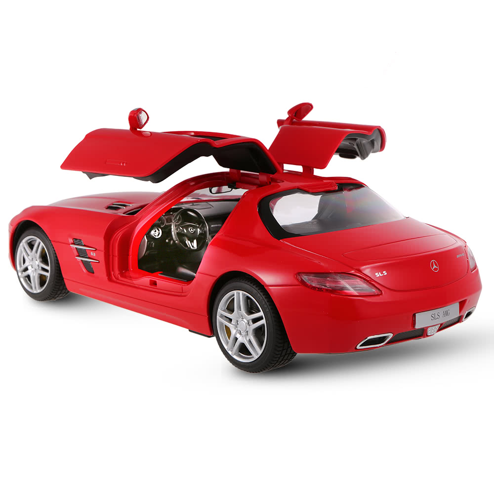 Машина на р/у - Mercedes-Benz SLS AMG, красный, 1:14  