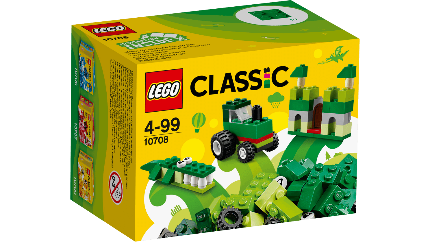 Lego Classic. Зелёный набор для творчества  