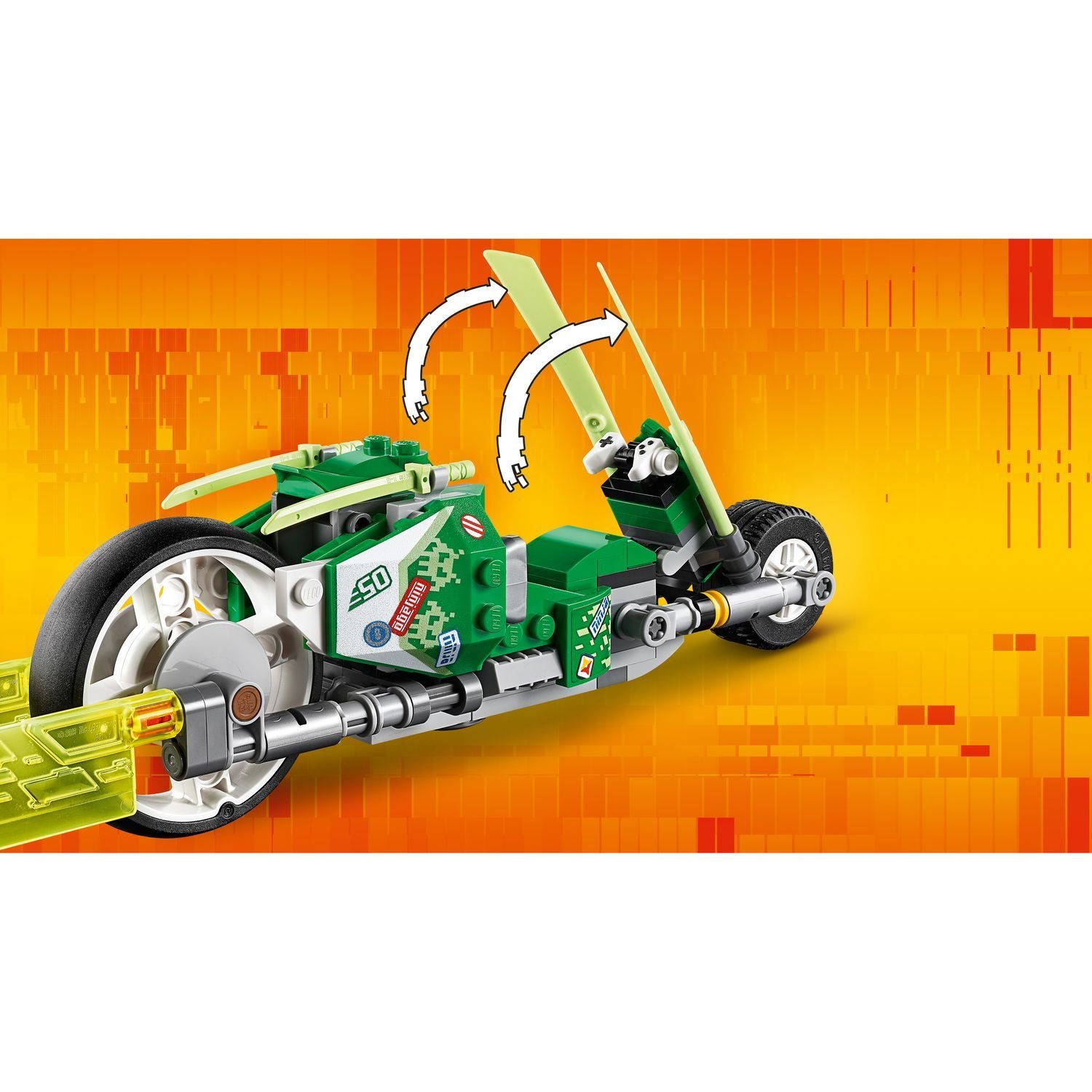 Конструктор Lego® Ninjago - Скоростные машины Джея и Ллойда  