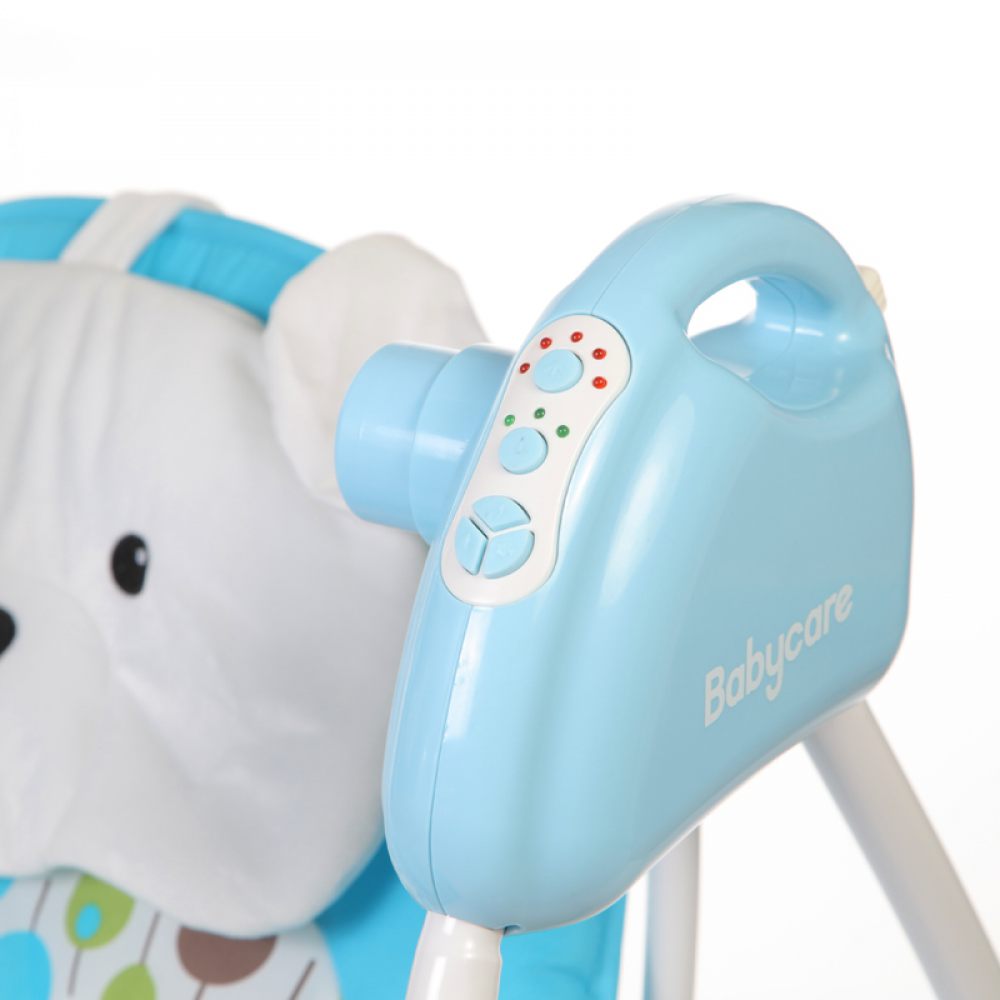 Электрокачели Baby Care Butterfly 2 в 1 с адаптером, Beige  