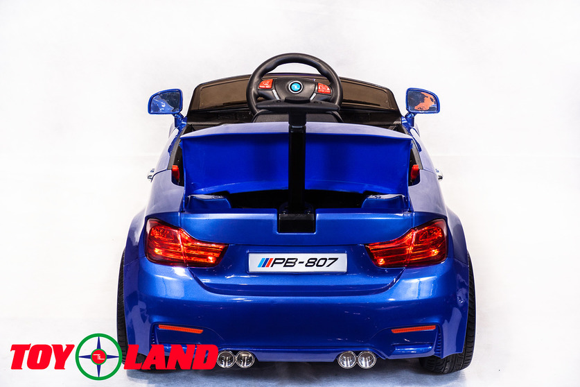 Электромобиль ToyLand BMW 3 синего цвета  