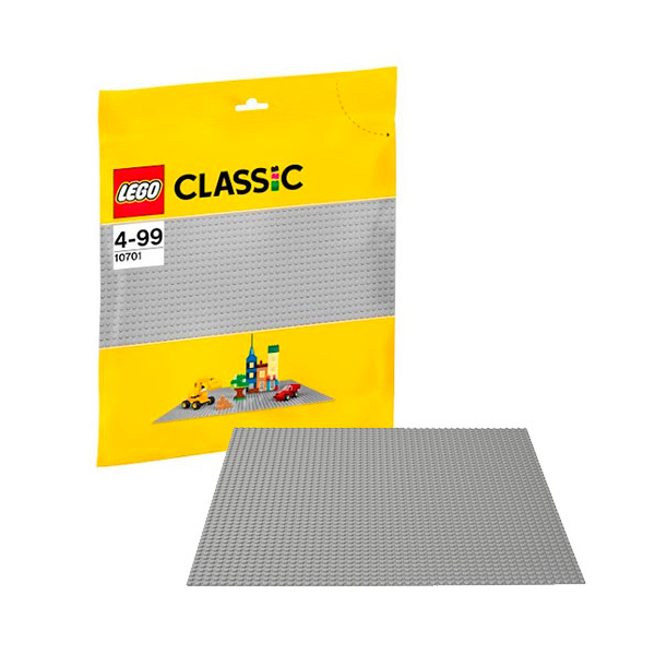 

Конструктор Lego Classic - Строительная пластина серого цвета