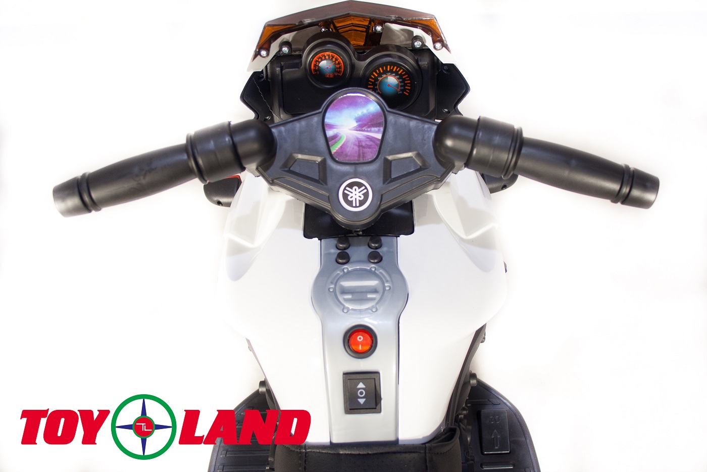 Электромотоцикл ToyLand jc919 белого цвета  