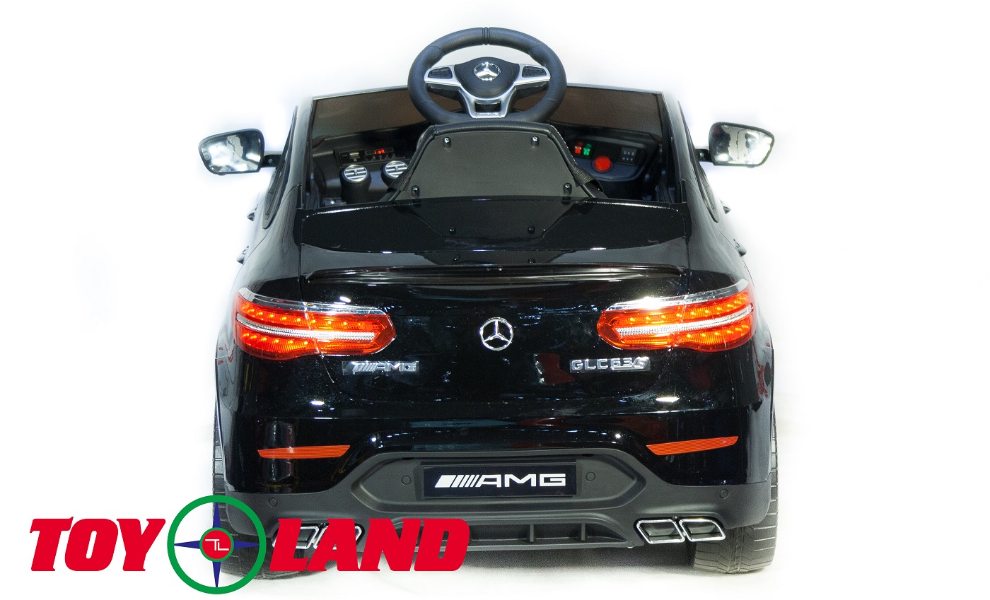 Электромобиль Mercedes-Benz AMG GLC63 Coupe 4x4 черного цвета, ToyLand, QLS-5688 