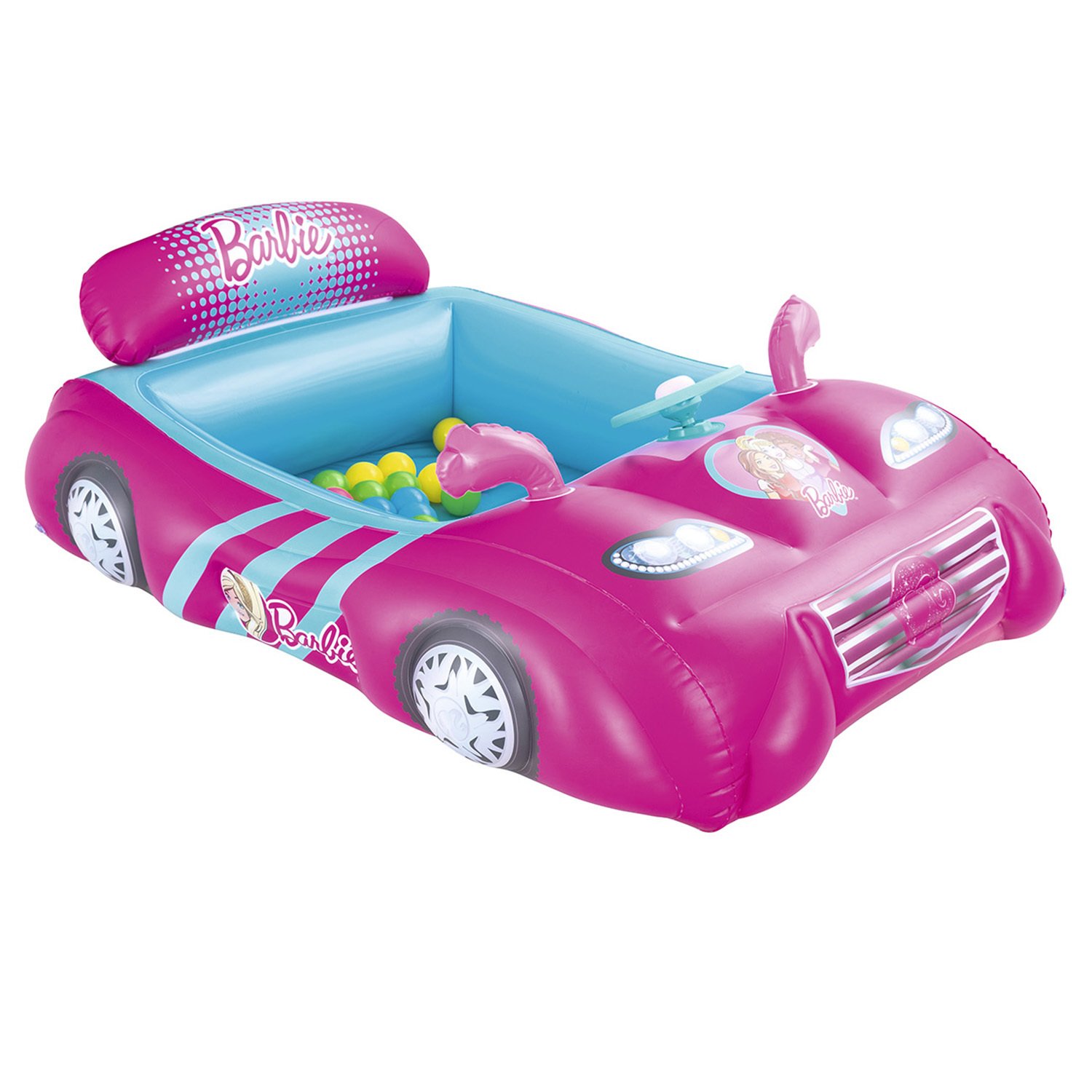 Игровой центр - Машина с 25 шариками - Barbie  