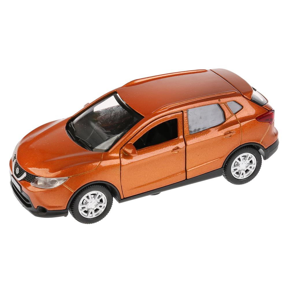 

Джип Nissan Qashqai, золотой, 12 см, открываются двери, инерционный механизм