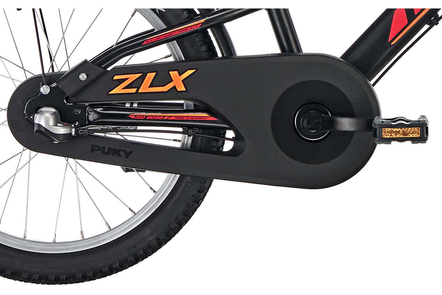 Двухколесный велосипед Puky ZLX 18 Alu, black/черный  