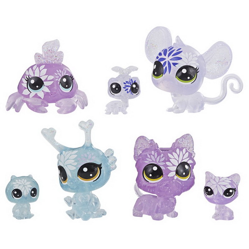 Набор игровой Littlest Pet Shop - 7 цветочных петов   