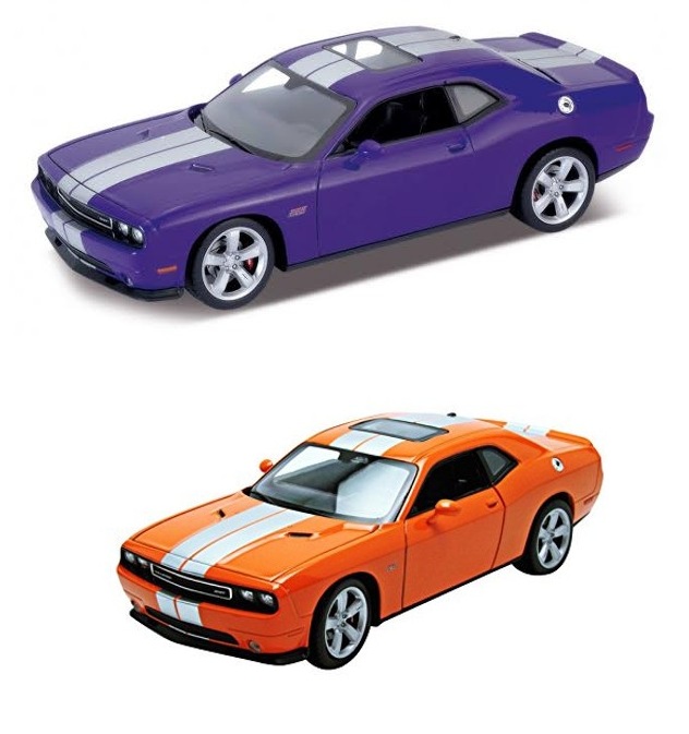 Модель машины Dodge Challenger SRT, 1:24  