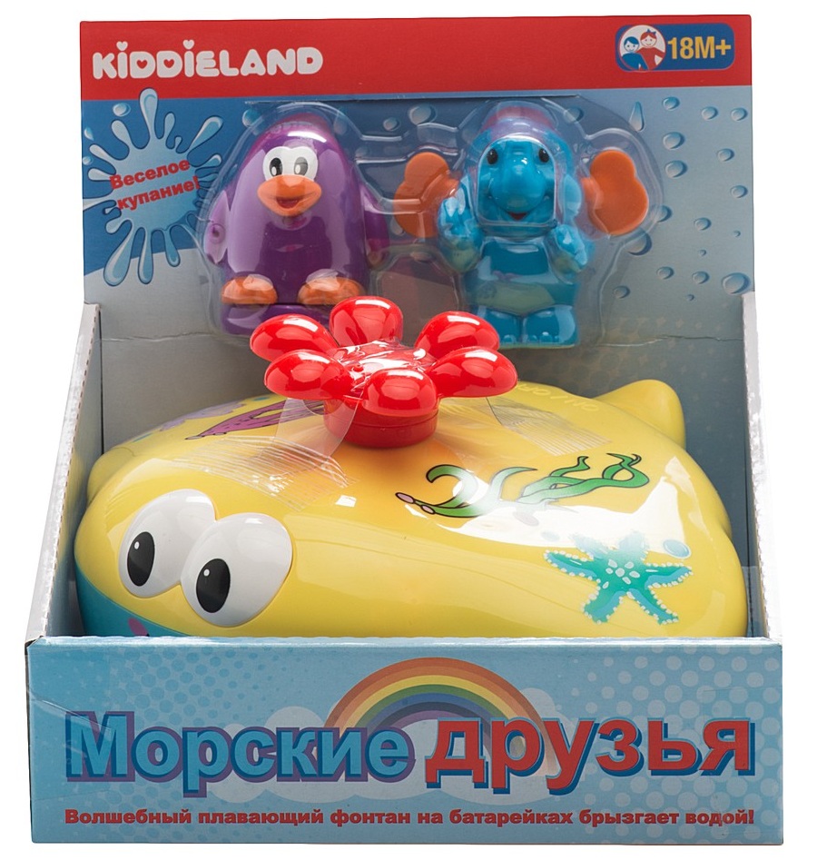 Игрушка для ванной «Фонтан с животными» Kiddieland, KID 051664 