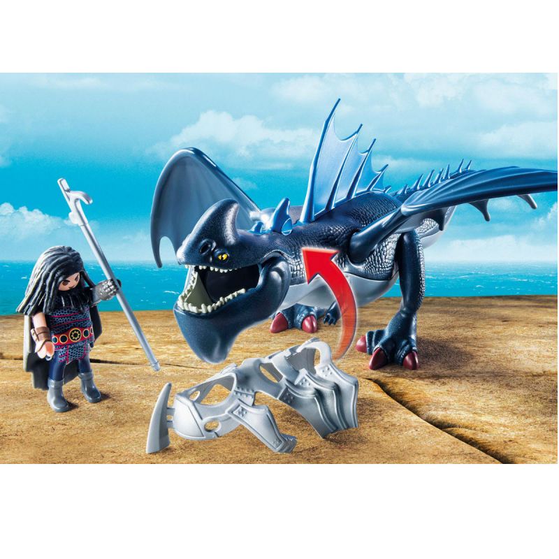 Playmobil DRAGONS Драконы: Драго и Громокоготь  