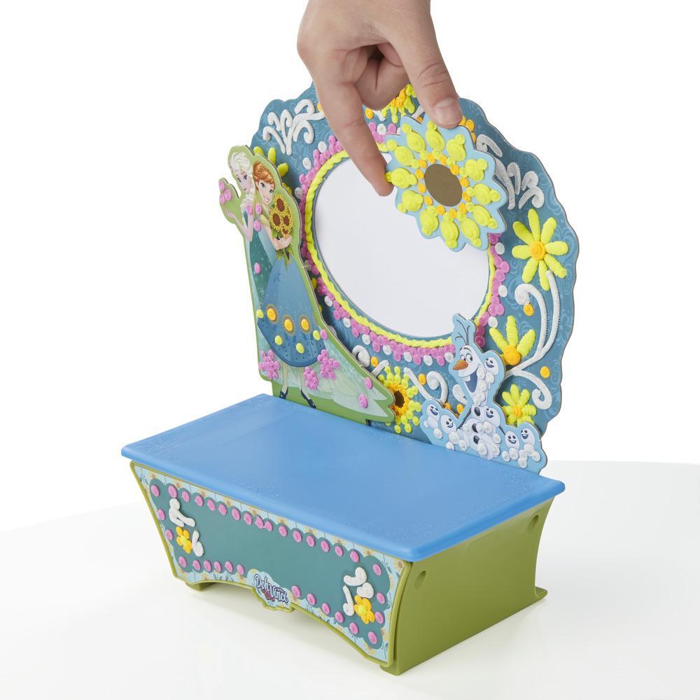 Набор для творчества Doh Vinci - Стильный туалетный столик + набор блестящих катриджей  