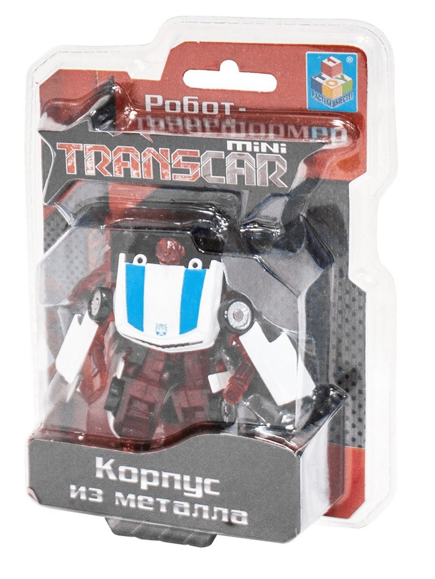 Робот-трансформер - Transcar mini, металлический   