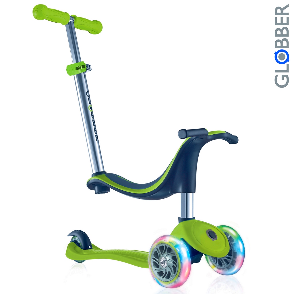 

Самокат 452-106 Globber Evo 4 in 1 со светящимися колесами Green