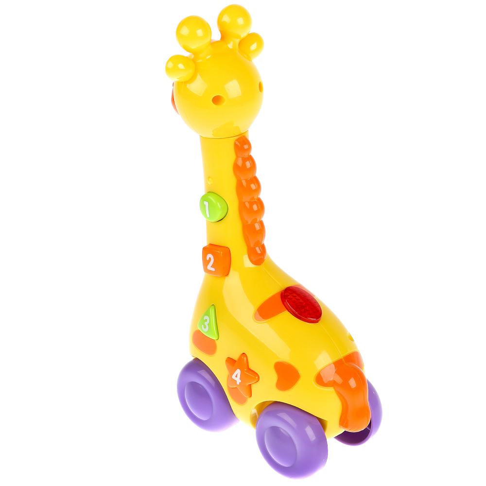 Обучающая игрушка - Жираф, свет, звук, стихи А. Барто  