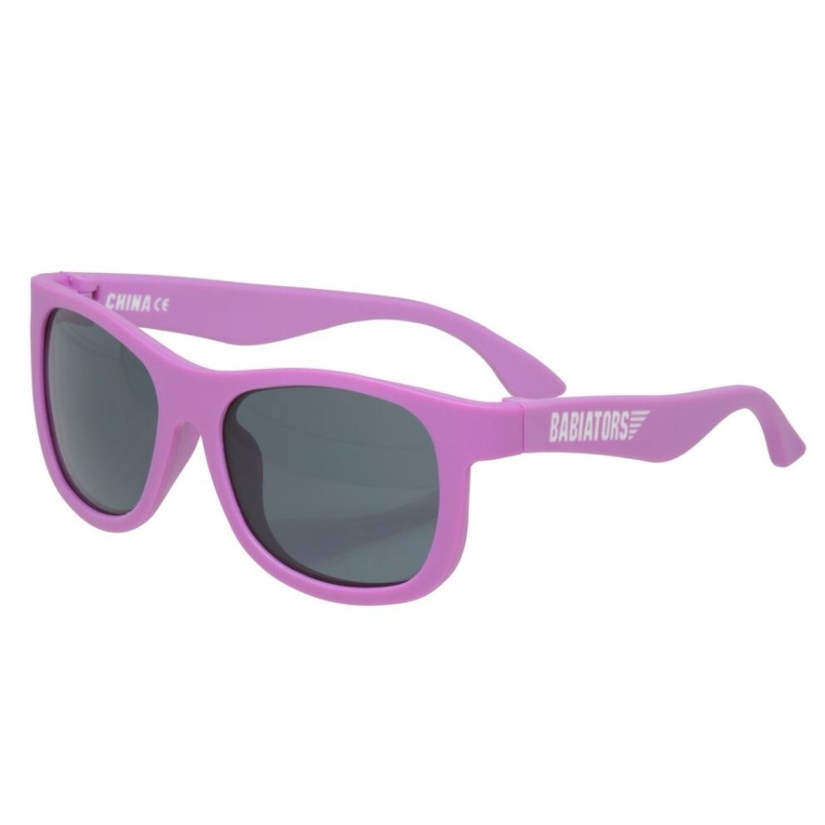 Солнцезащитные очки - Babiators Original Navigator. Фиолетовое царство/Purple Reign. Junior  