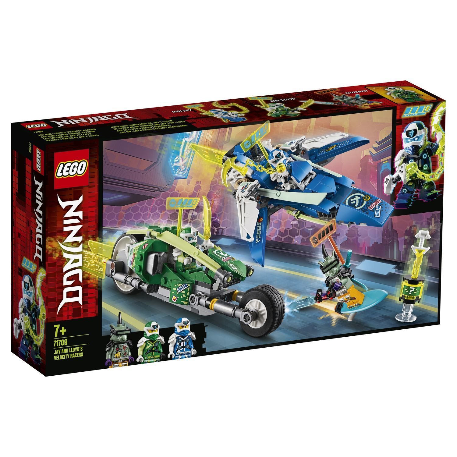 Конструктор Lego® Ninjago - Скоростные машины Джея и Ллойда  