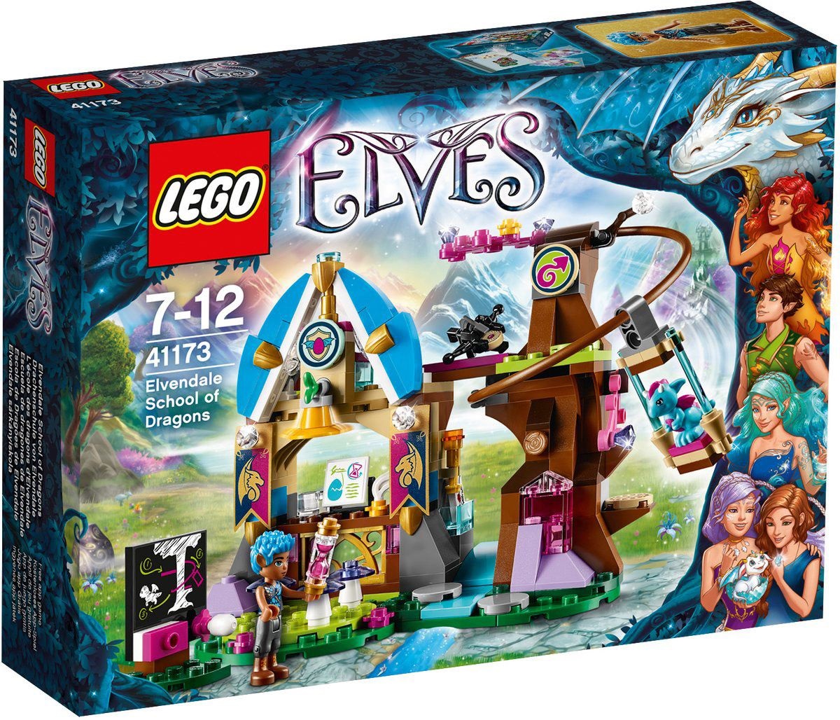 Lego Elves. Лего Эльфы. Школа драконов  