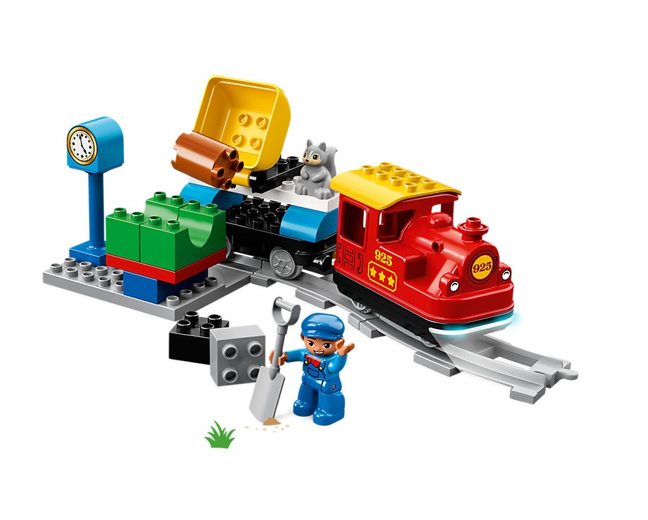 Конструктор Lego Duplo - Поезд на паровой тяге, свет и звук  
