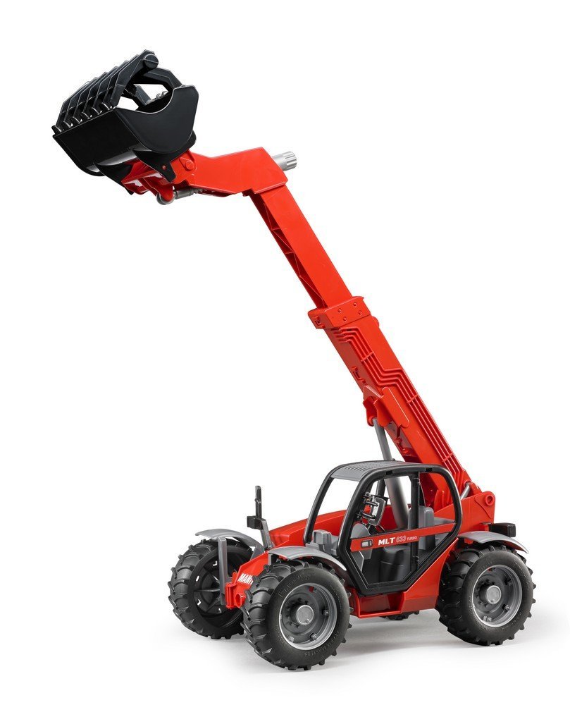 Погрузчик колесный Bruder Manitou MLT 633 с телескопическим ковшом  