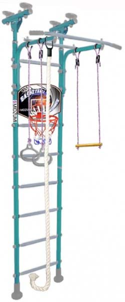

Шведская стенка - Midzumi Banji Hoshi Basketball Shield, ментоловый сорбет
