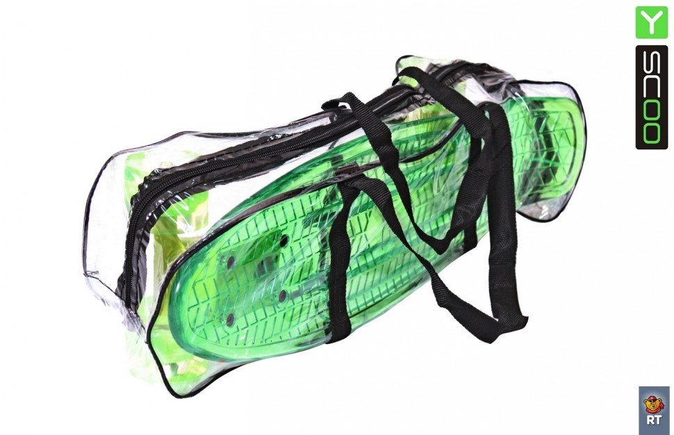 Скейтборд 12-13 Penny board RT 22 Print Green Elka, green/mix  