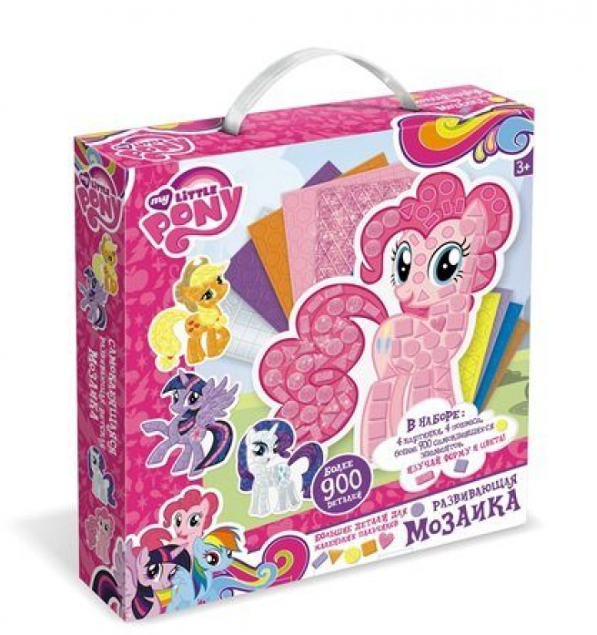 

Мозаика-набор для малышей. My little pony