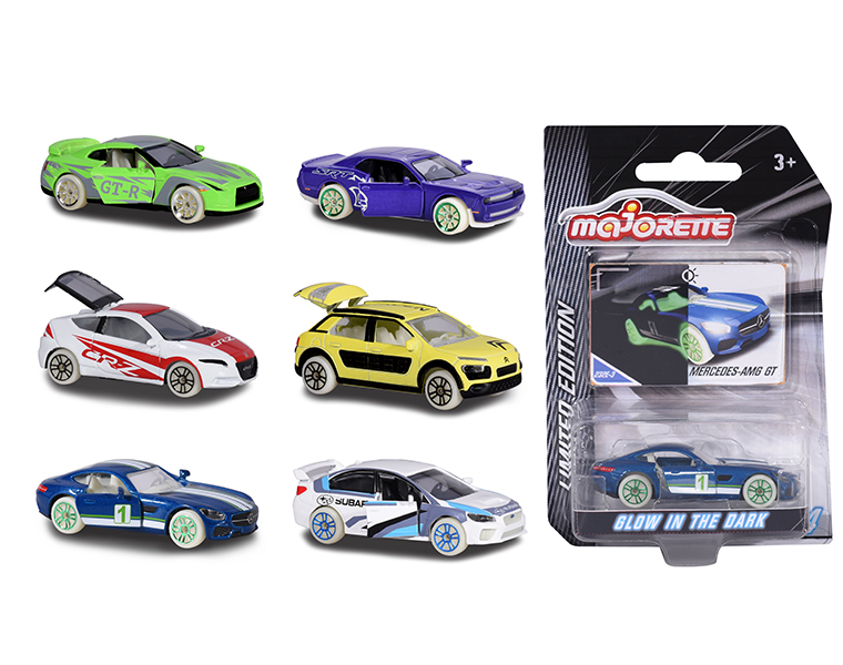 

Машинка со светящимися колесами – Limited Edition 4, 6 видов, 7,5 см