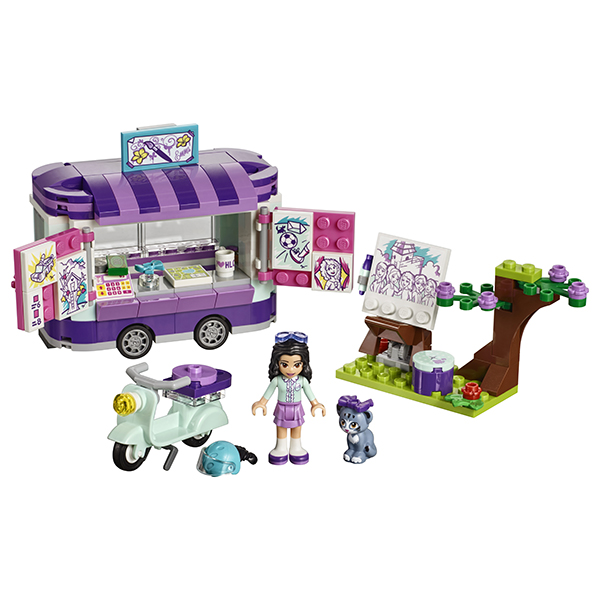 Конструктор Lego Friends - Передвижная творческая мастерская Эммы  