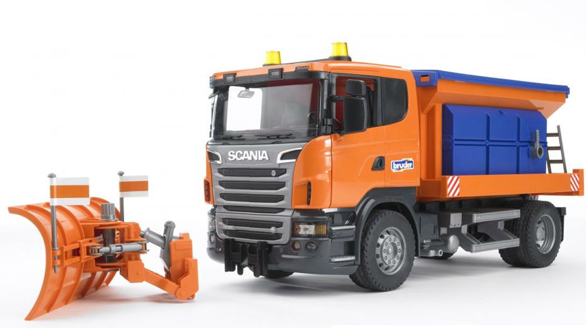 Bruder снегоуборочная машина Scania (Bruder, 03-585)