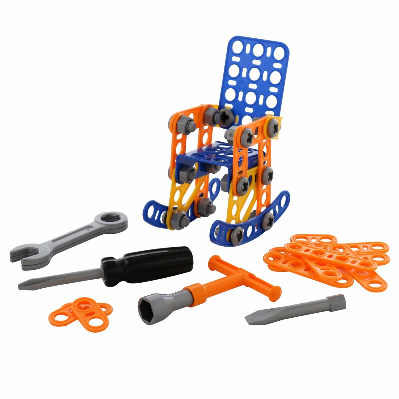 Конструктор – Изобретатель - Кресло-качалка №1, 58 элементов, в пакете  