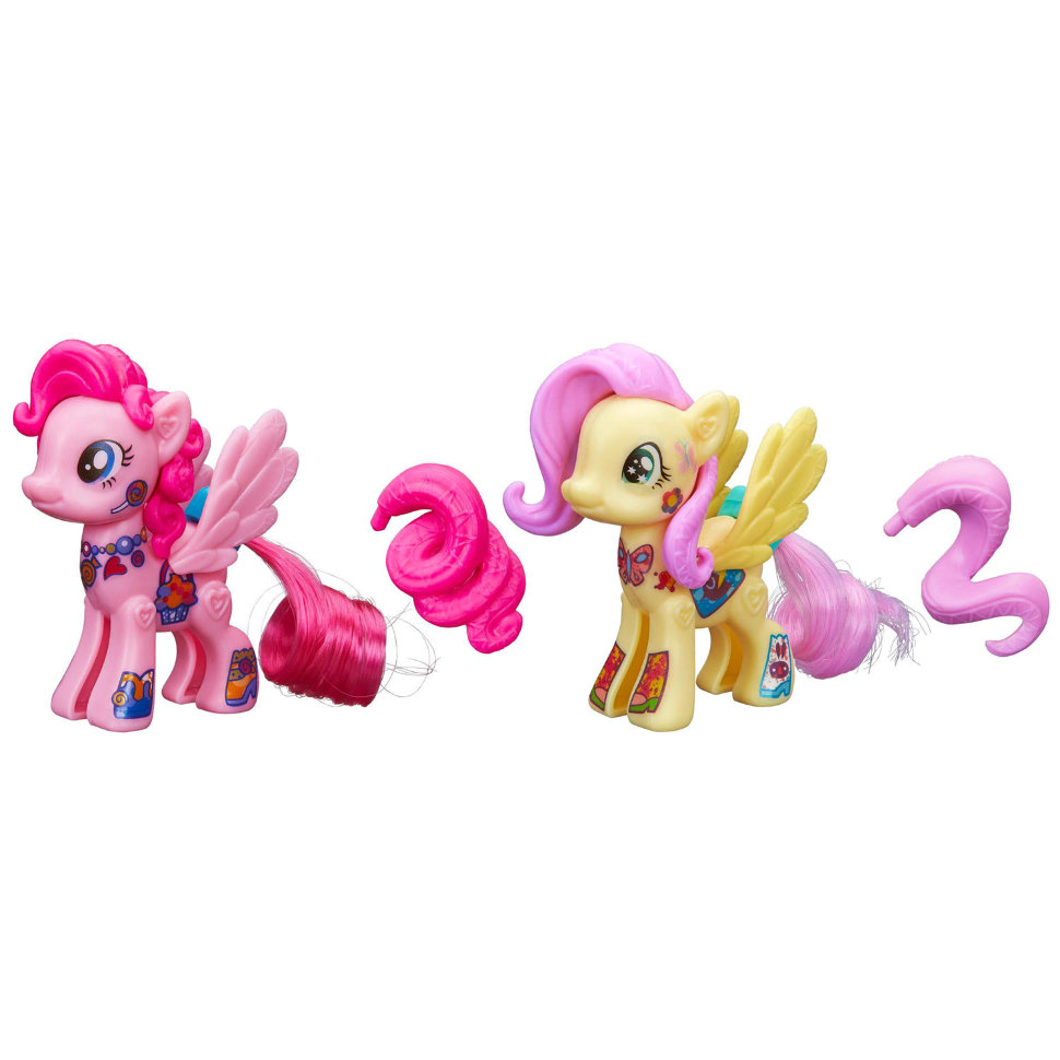 

Поп-конструктор Стильная пони из серии My Little Pony с фигурками Пинки Пай и Флаттершай