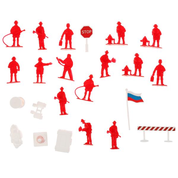 

Набор Пожарные: солдатики с инструментами