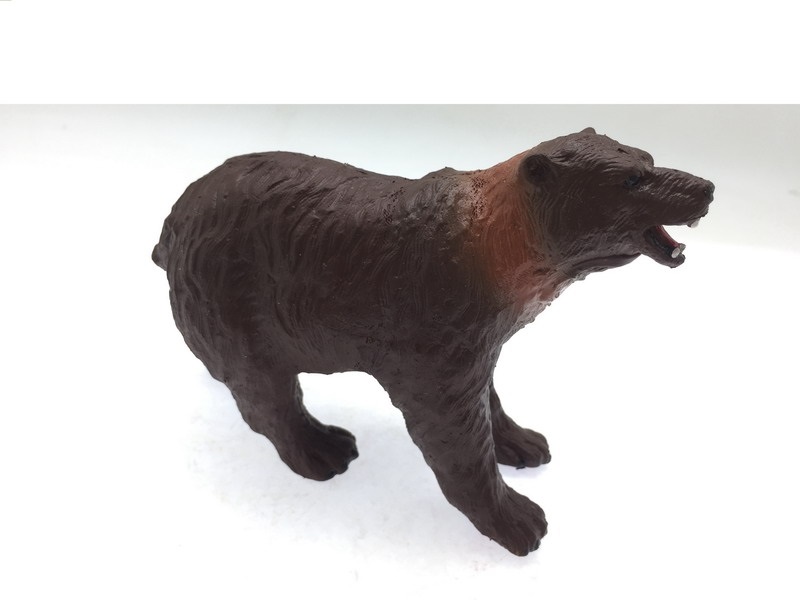 Фигурка из серии Юный натуралист – Медведь бурый, термопластичная резина  