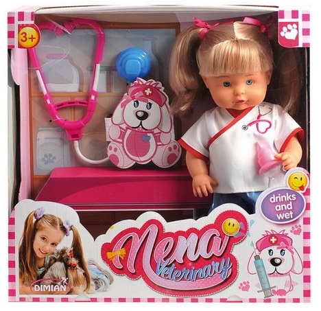 Кукла из серии Baby Nena - Ветеринар, 36 см