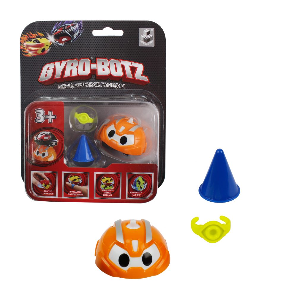 

Инерционная игрушка волчок Gyro-Botz