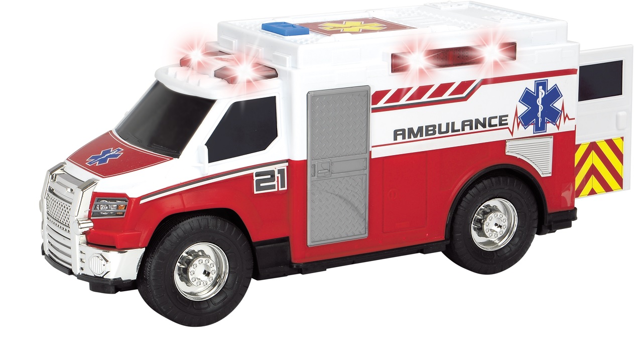 Dickie Toys Машина скорой помощи, свет и звук, 30 см  