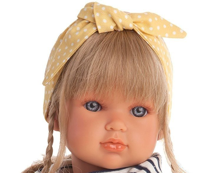 Кукла Долорес в желтом, 45 см  