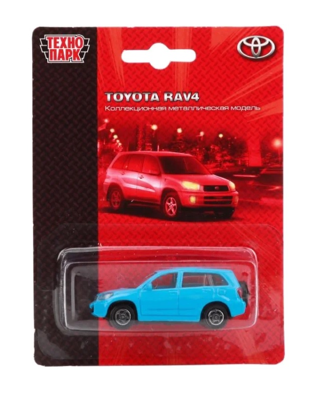 Металлическая машина Toyota Rav4 7,5 см  