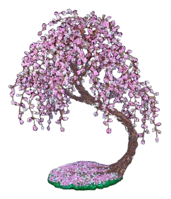 Набор для детского творчества - Бисерное дерево - Сакура  