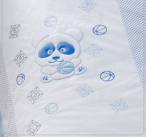 Комплект из 4 предметов серии Panda, Blue  