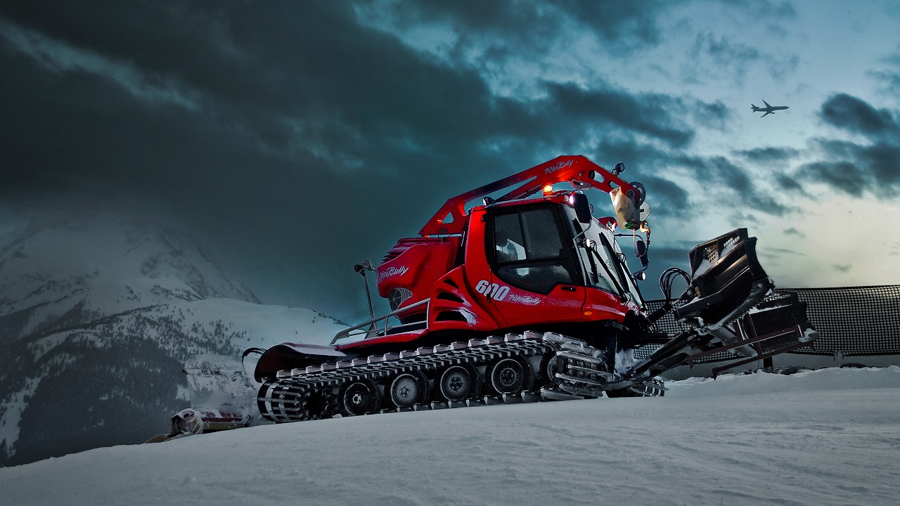 Снегоуборочная машина - Ратрак Pistenbully 600 Siku, 1037 