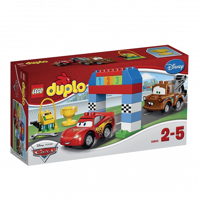 Lego Duplo. CARS. Гонки на Тачках  