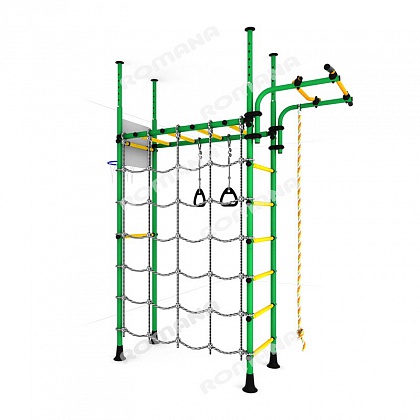 Шведская стенка Romana Карусель R4, цвет желто-зеленый F0000015023