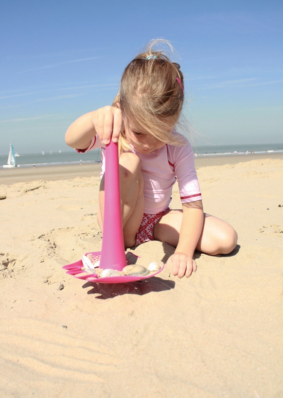 Многофункциональная игрушка для песка и снега - Quut Triplet, цвет: розовый Калипсо / Calypso Pink  