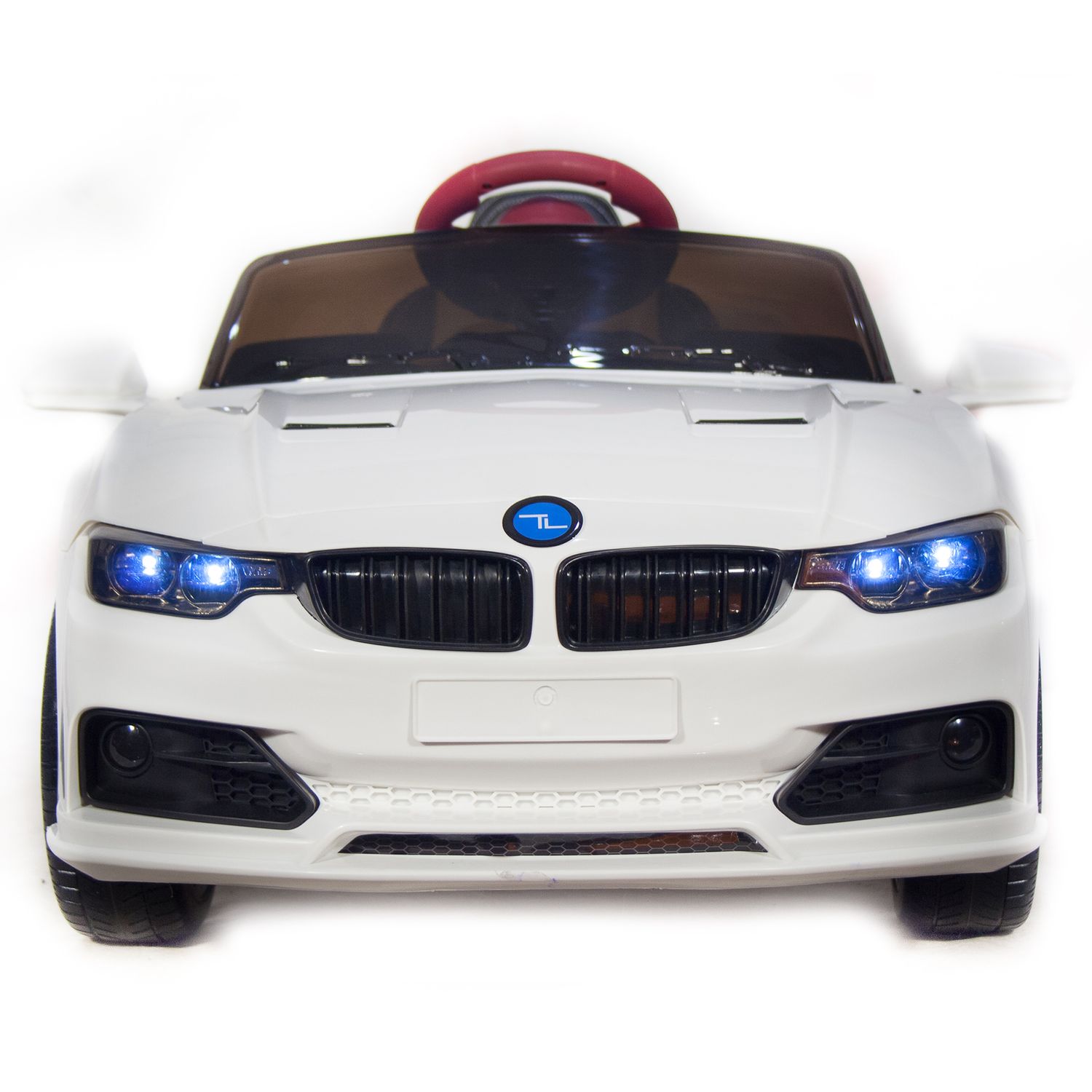 Электромобиль BMW 3 G, белый, свет и звук  