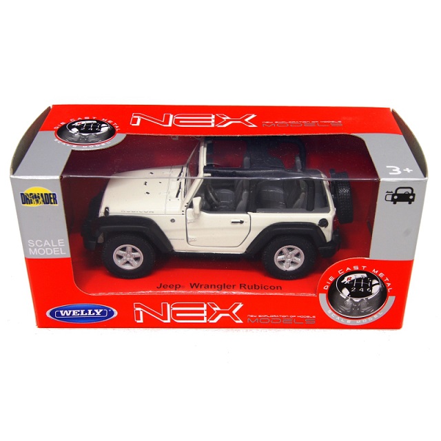 model mashiny jeep wrangler rubicon 1 34 39