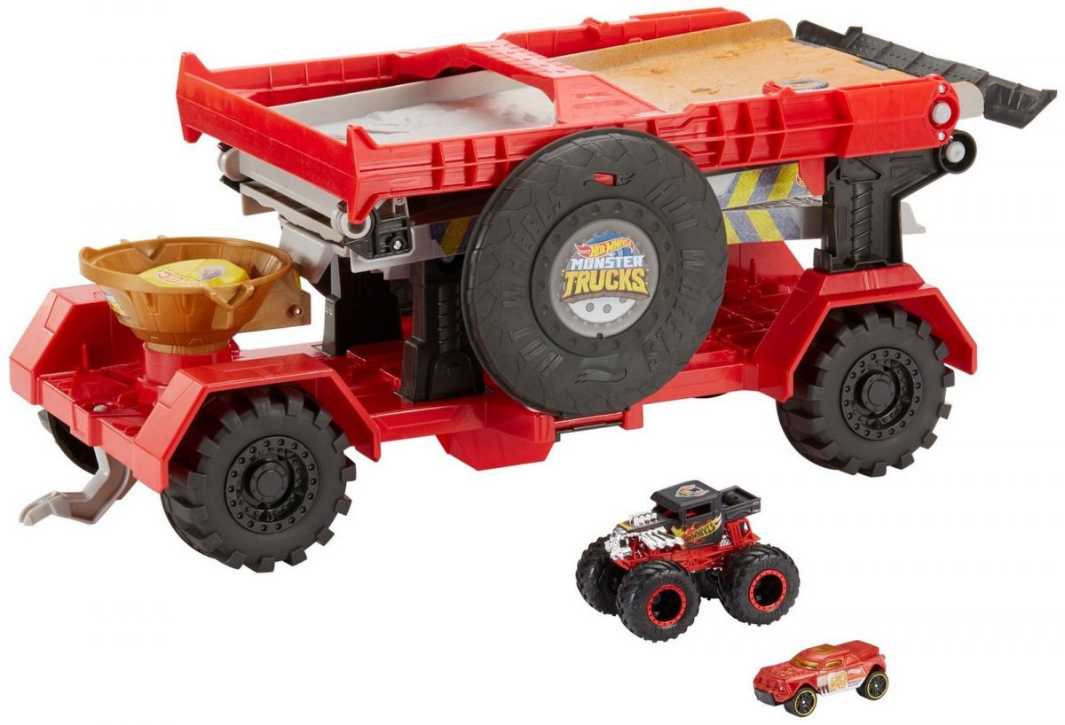 

Hot Wheels® Игровой набор Монстр трак - Передвижной трамплин