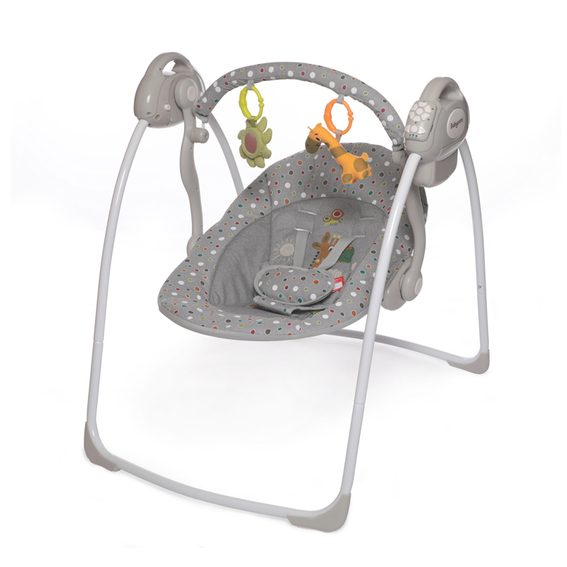 

Электрокачели - Baby Care Riva с адаптером, Серый/Grey